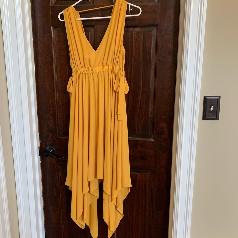 BCBGMaxAzaria Handkerchief Dress